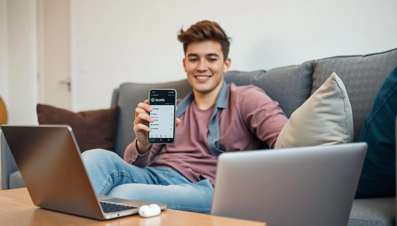 Manfaat Mematikan Auto Start Spotify (c) Ilustrasi AI