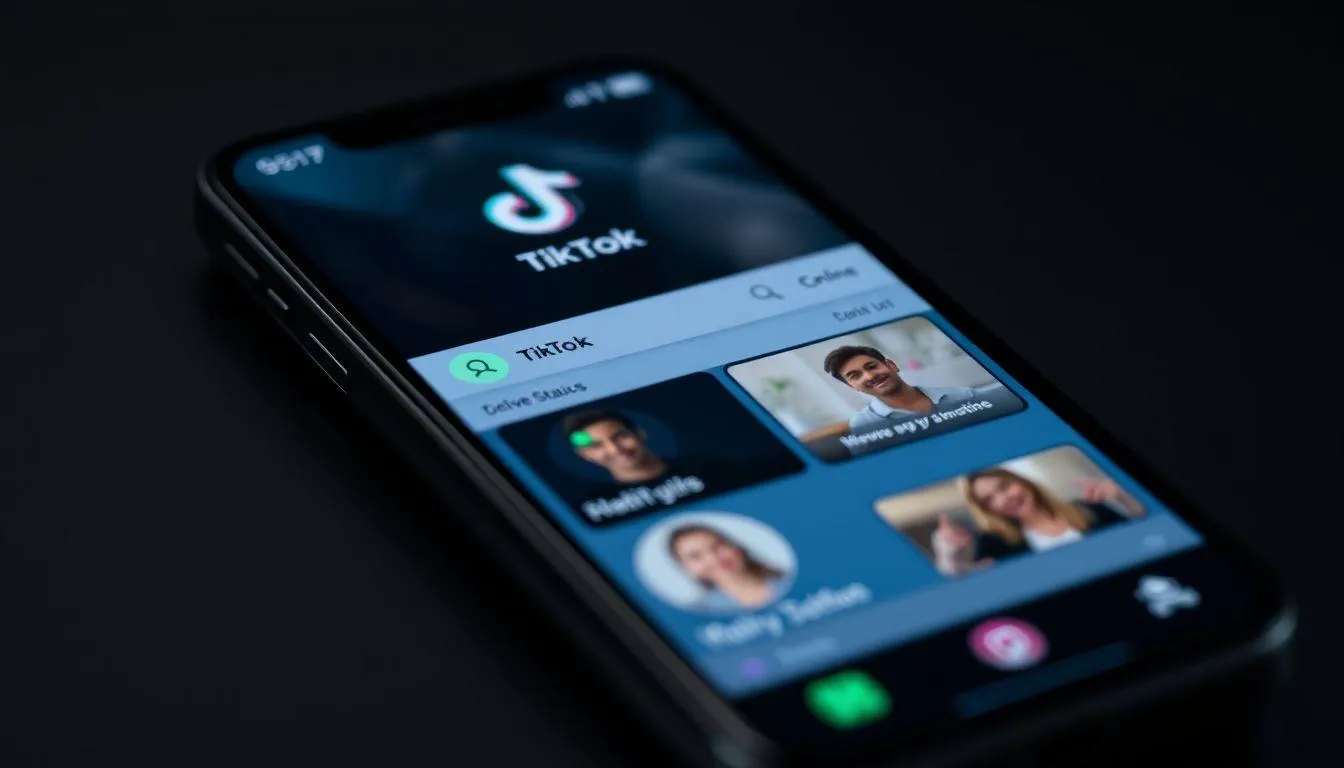 Pengertian Status Online TikTok dan Fungsinya (c) Ilustrasi AI