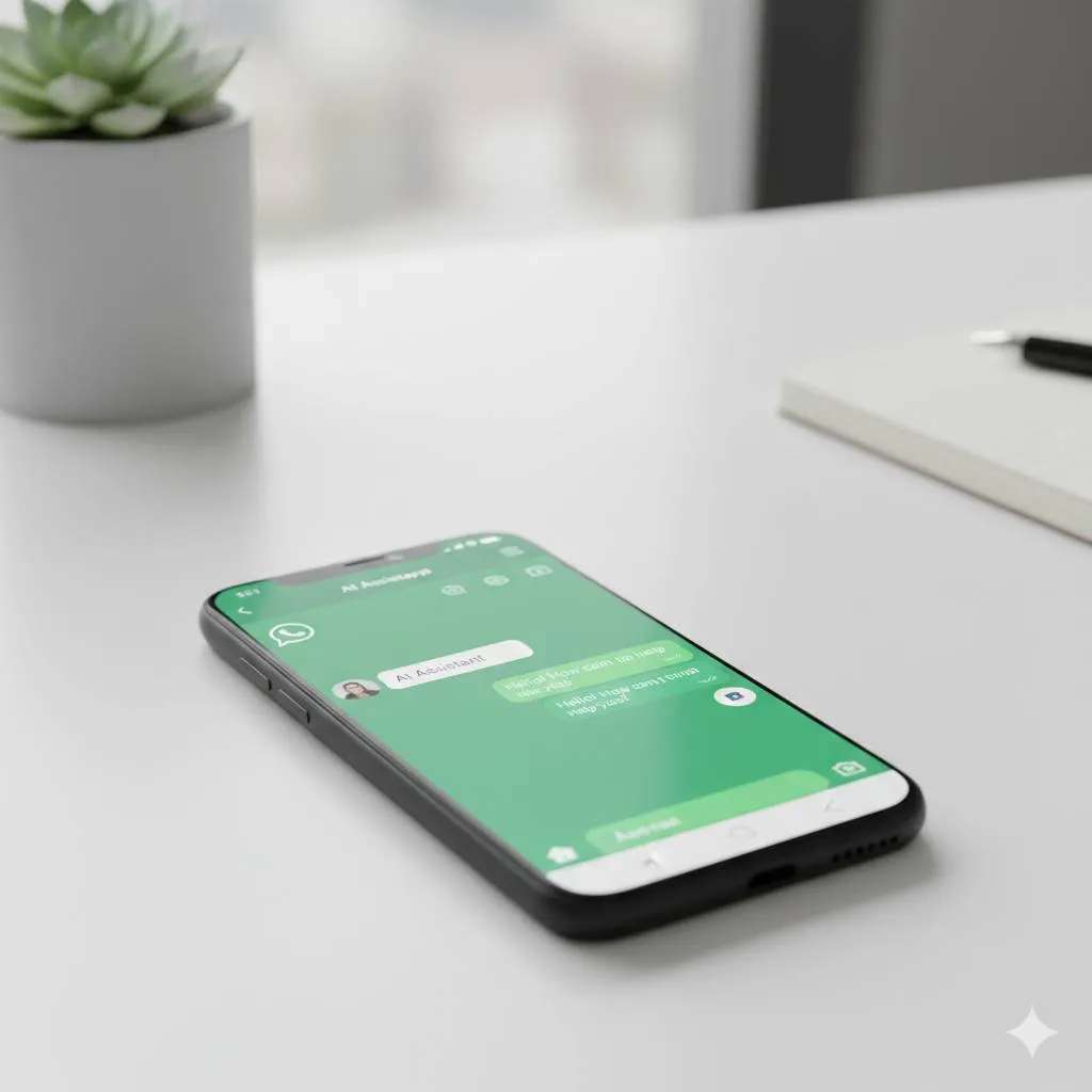 Memahami Fitur Report dan Block di WhatsApp (c) Ilustrasi AI