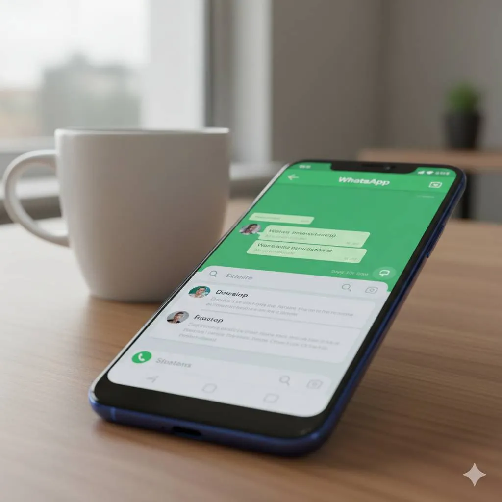 Langkah-Langkah Melaporkan Akun di WhatsApp (c) Ilustrasi AI