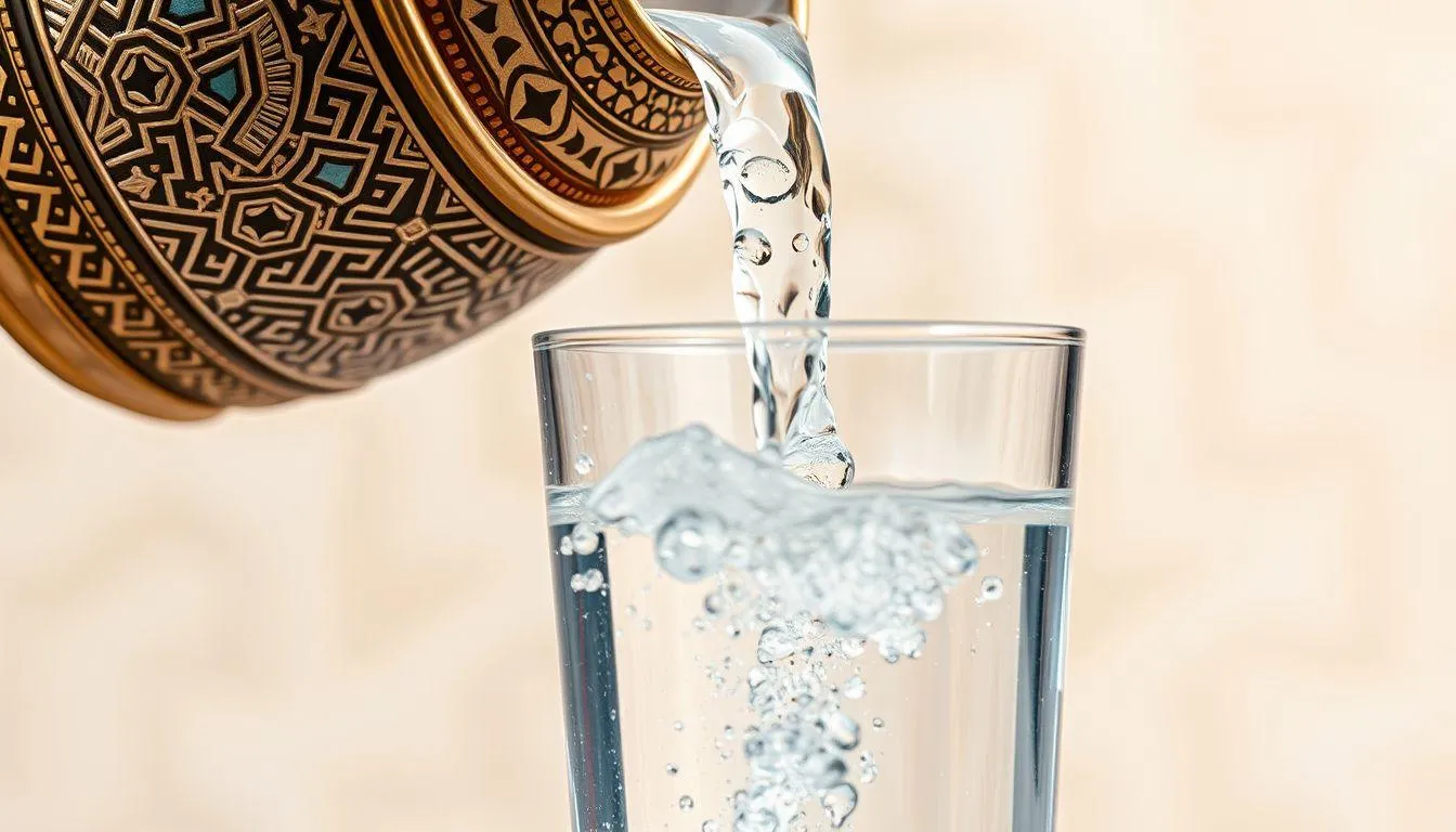 Karakteristik Rasa dan Tekstur Air Zamzam (c) Ilustrasi AI