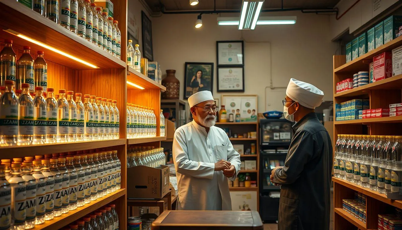 Tips Membeli Air Zamzam yang Terpercaya (c) Ilustrasi AI