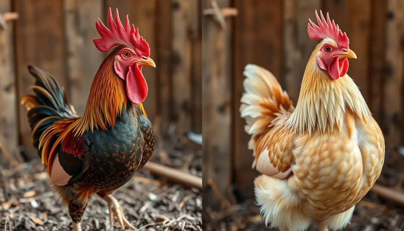 Cara Membedakan Ayam Jantan dan Betina Dewasa (Usia di Atas 16 Minggu) (c) Ilustrasi AI