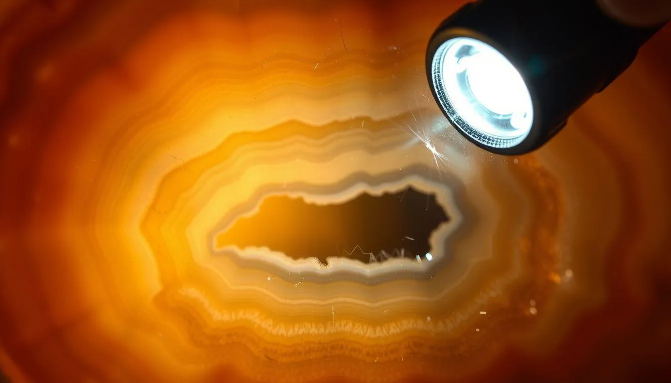 Pemeriksaan Serat dan Struktur Internal (c) Ilustrasi AI