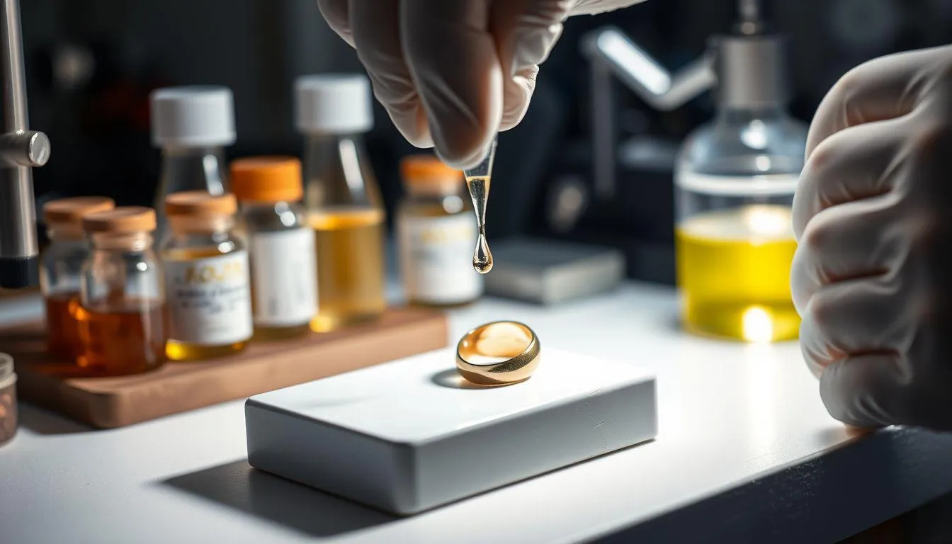 Pengujian dengan Cairan dan Bahan Kimia (c) Ilustrasi AI