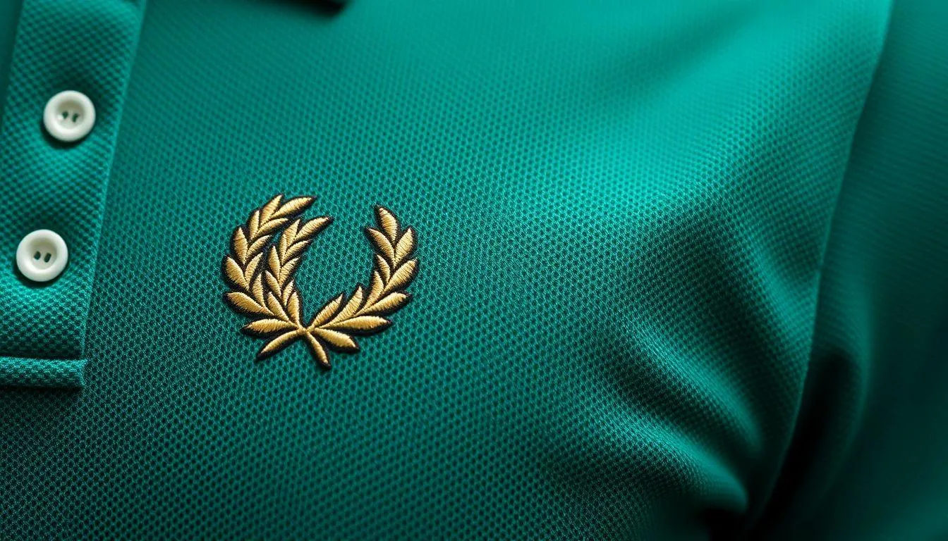 Logo Daun Laurel: Ciri Khas Utama Fred Perry (c) Ilustrasi AI