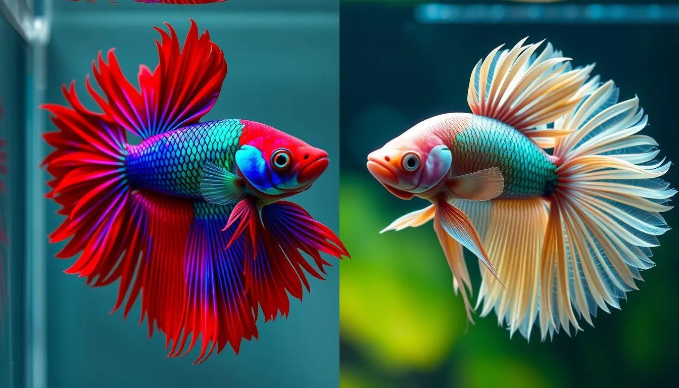 Perbedaan Warna dan Pola Tubuh (c) Ilustrasi AI