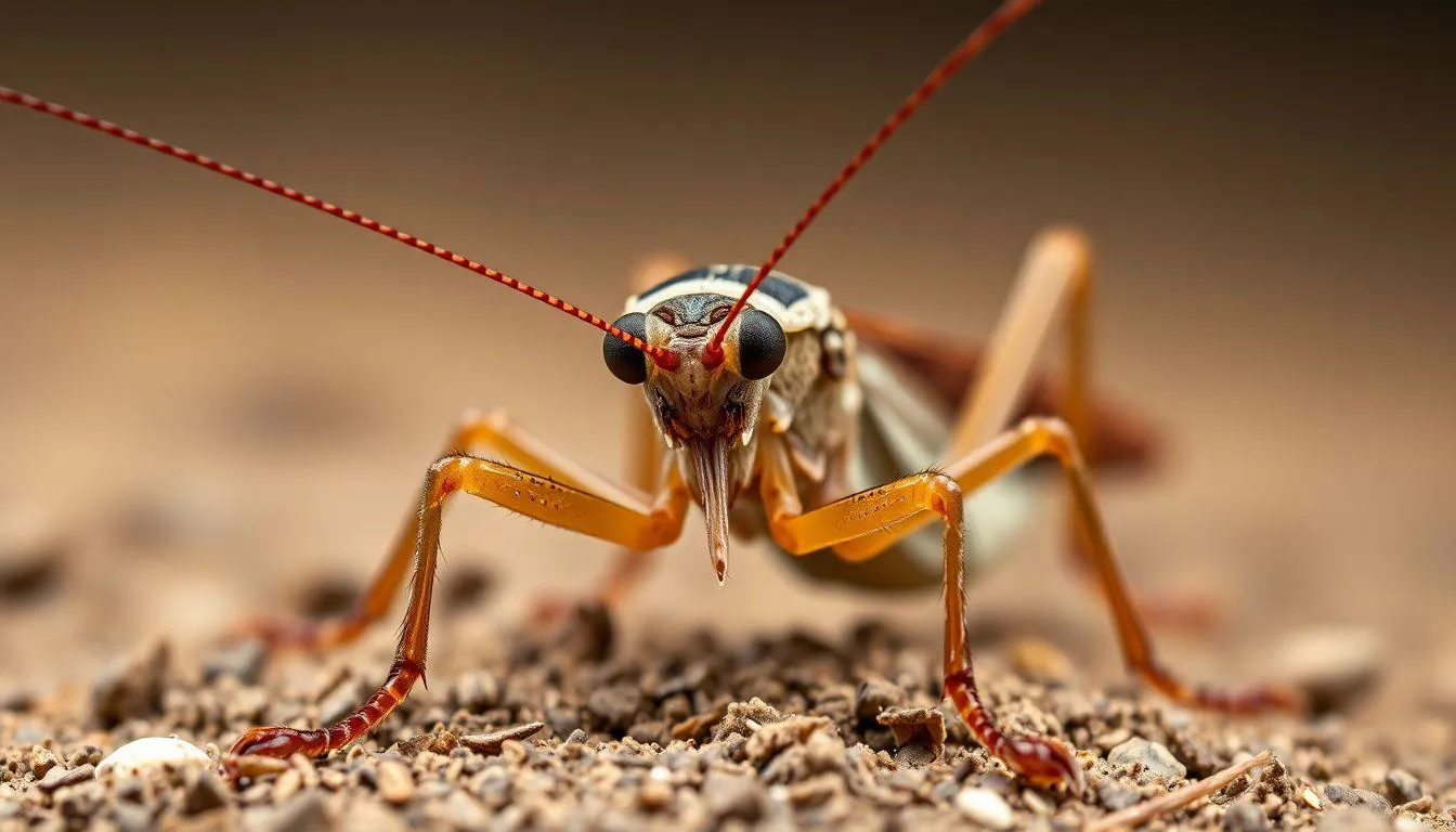 Ciri-Ciri Fisik Jangkrik Betina (c) Ilustrasi AI