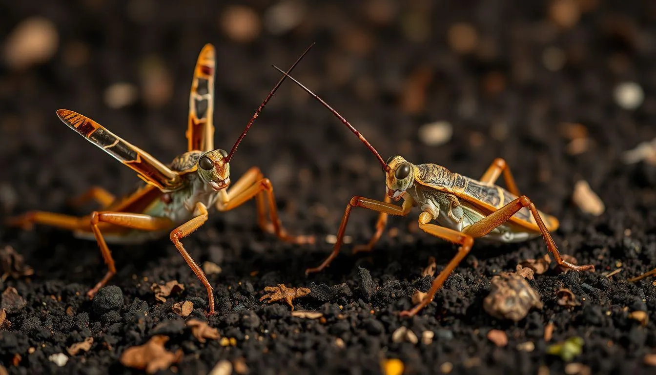 Perbedaan Perilaku Jangkrik Jantan dan Betina (c) Ilustrasi AI