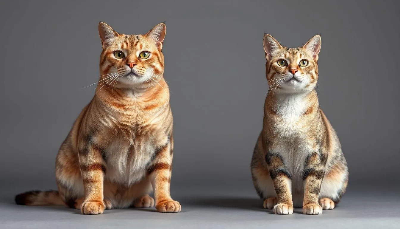 Perbedaan Ukuran dan Bentuk Tubuh (c) Ilustrasi AI