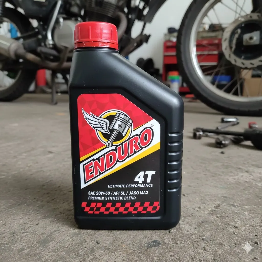 Pentingnya Mengenali Oli Enduro Asli (c) Ilustrasi AI