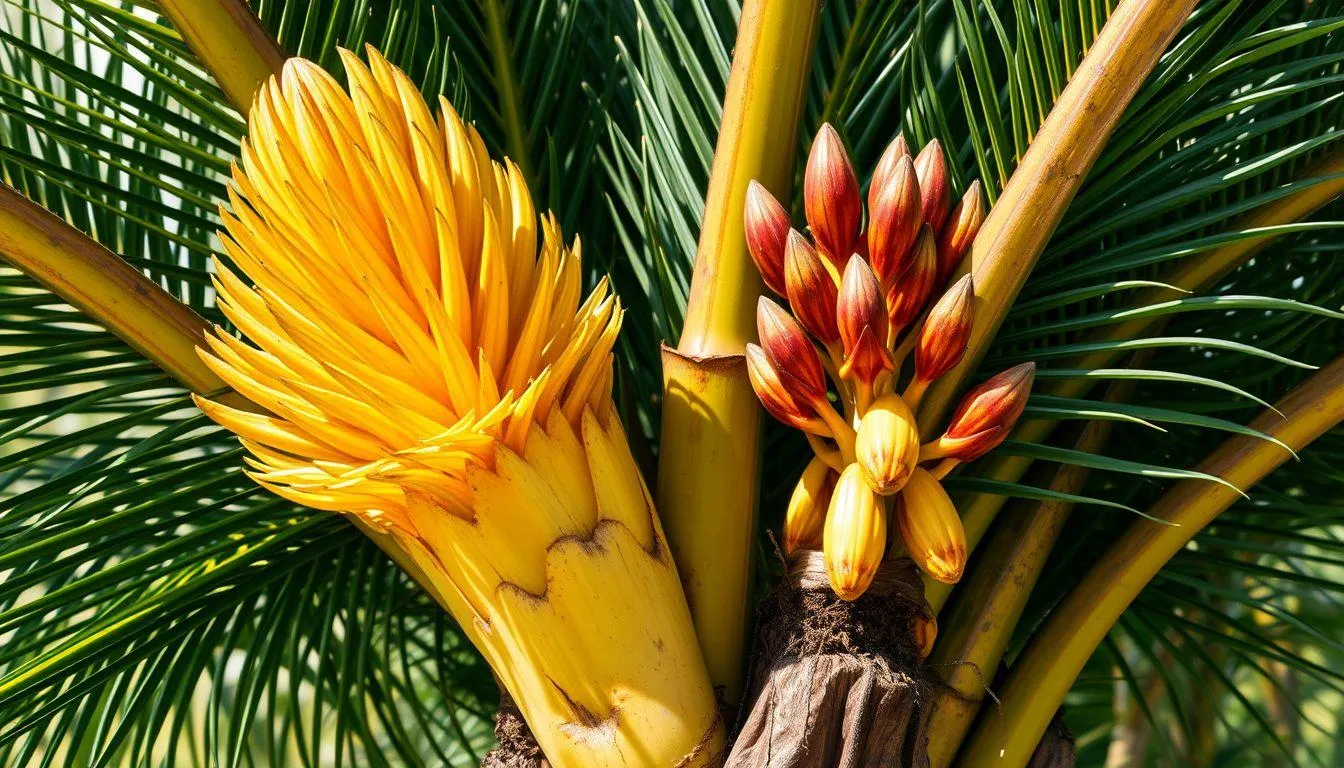 Pengertian Sawit Jantan dan Betina (c) Ilustrasi AI