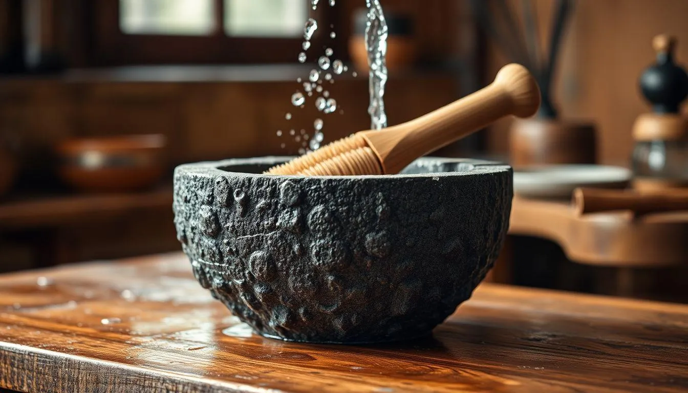 Tips Merawat Ulekan Batu Asli (c) Ilustrasi AI