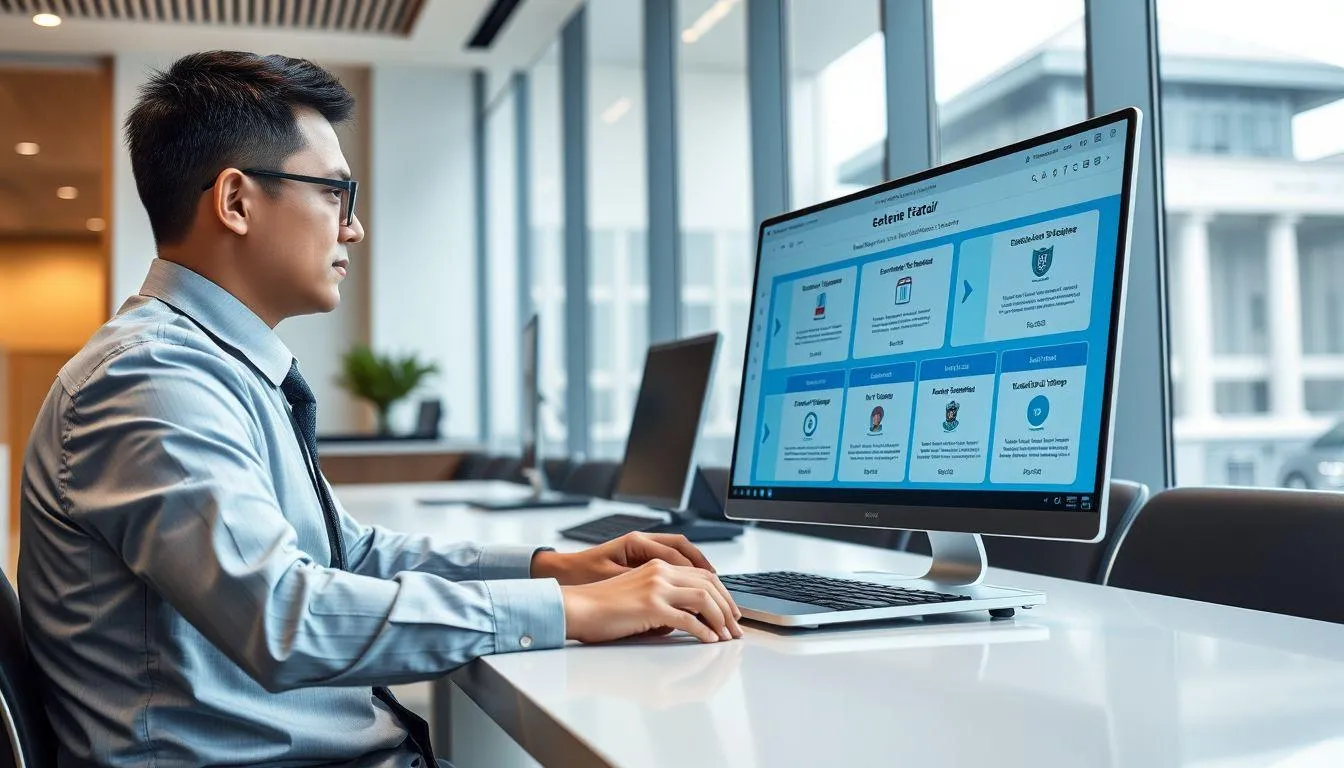 Platform dan Distributor Resmi e-Meterai (c) Ilustrasi AI