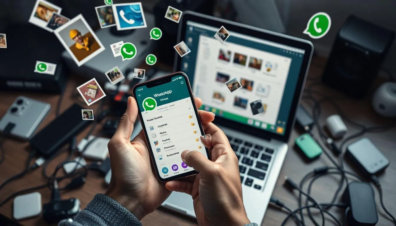 Mengelola Data WhatsApp dan Media Messenger (c) Ilustrasi AI