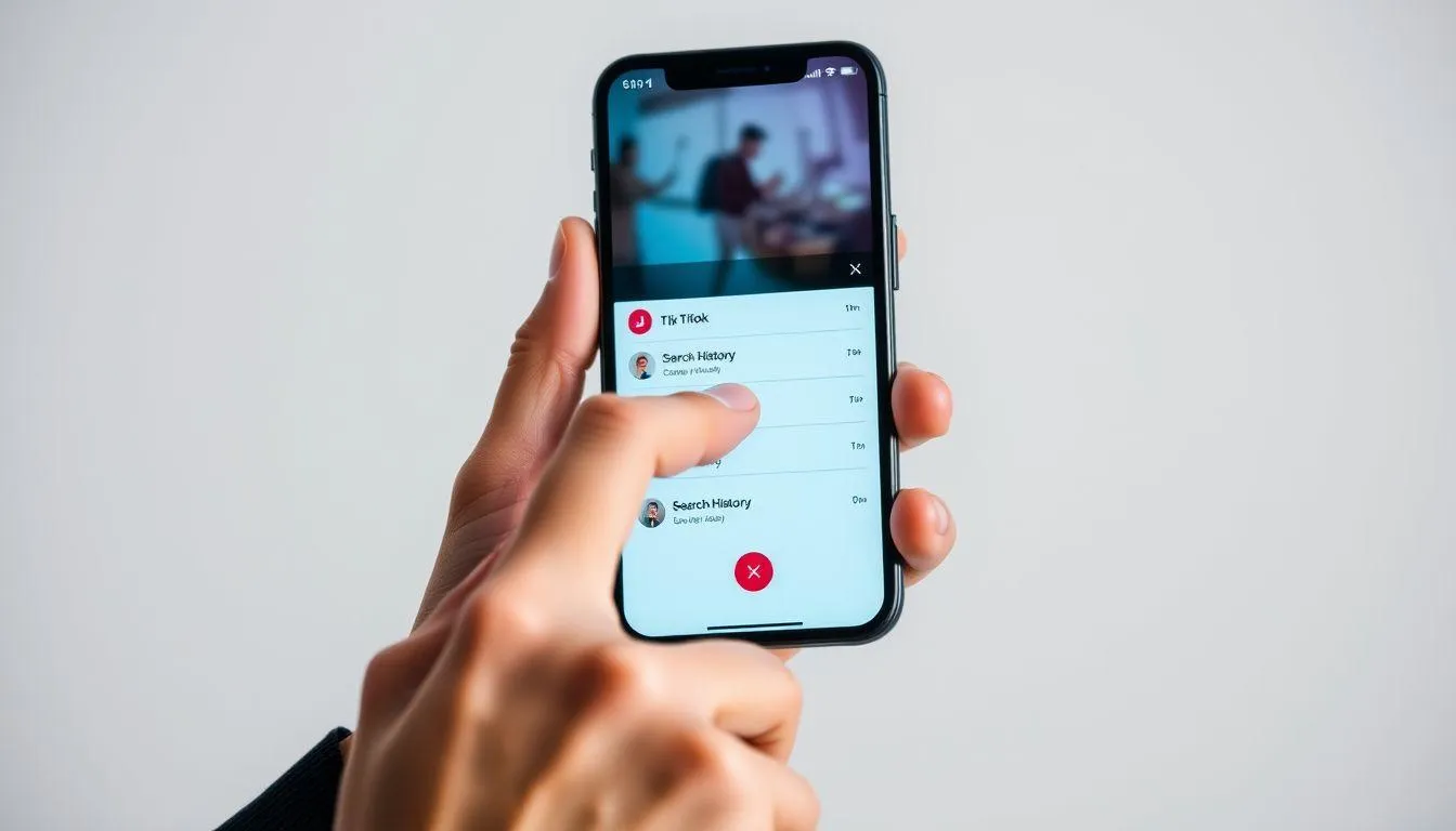 Cara Menghapus Riwayat Pencarian di TikTok (c) Ilustrasi AI