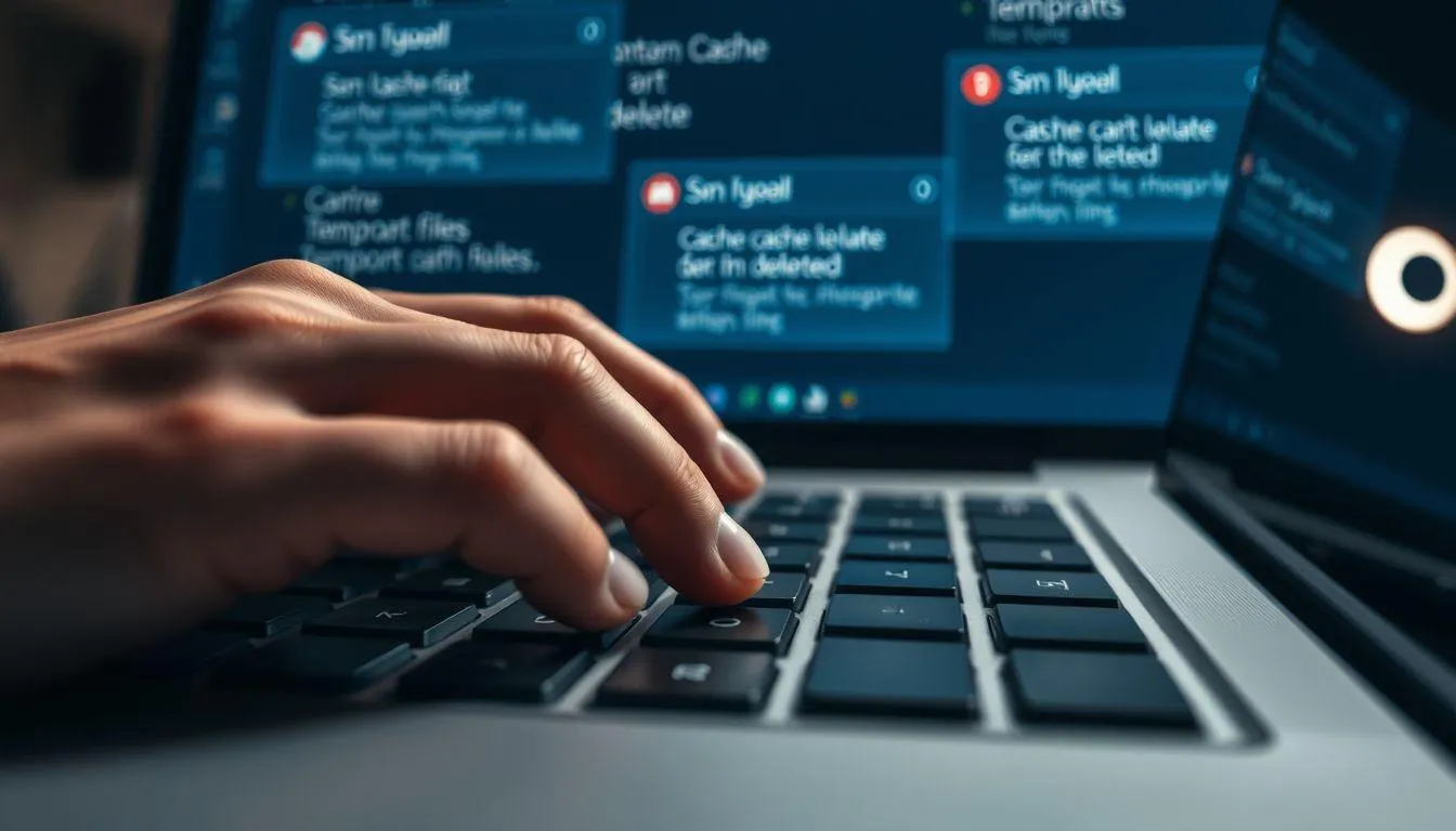 Pembersihan Cache Browser dan File Temporary (c) Ilustrasi AI