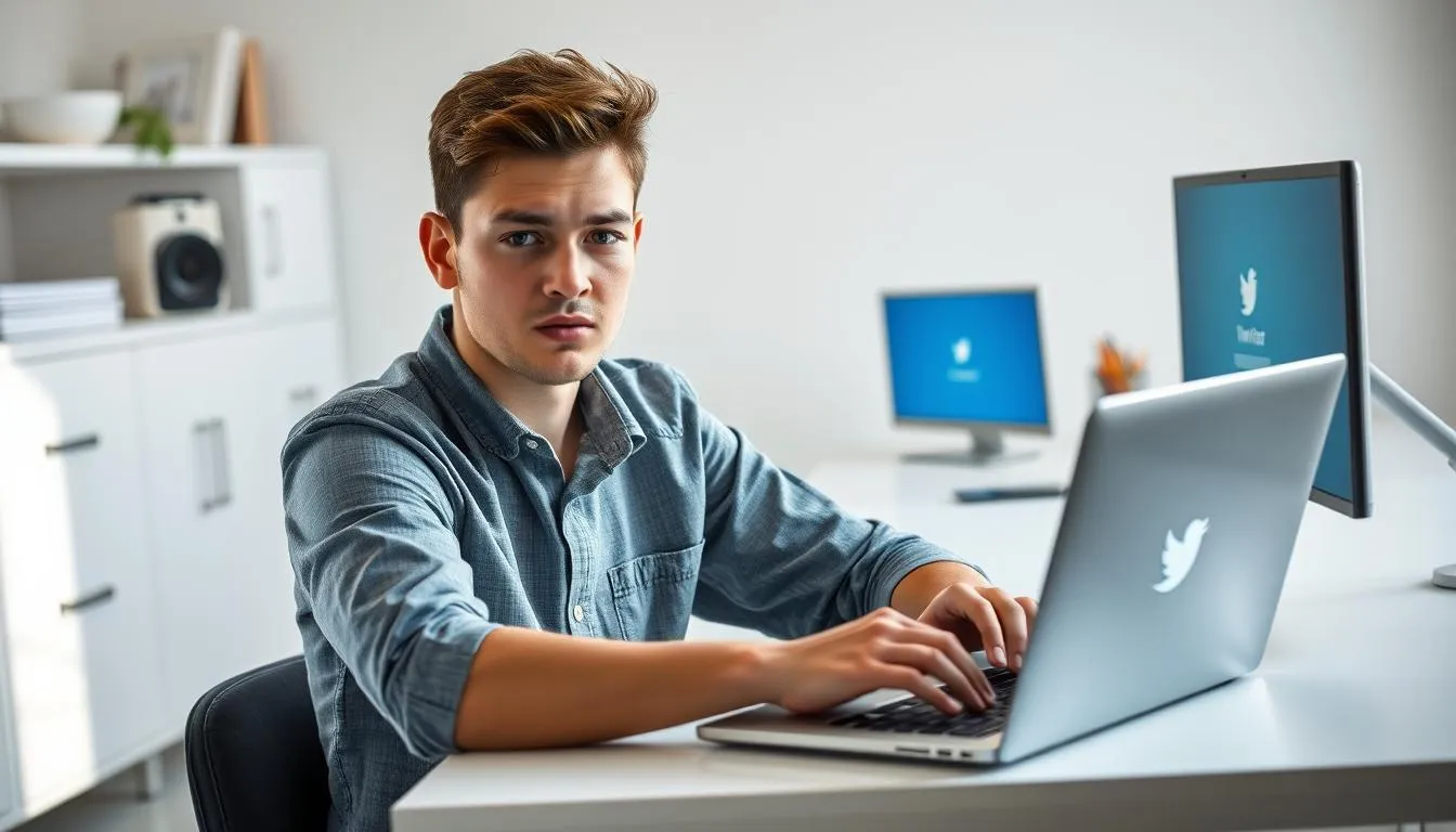 Cara Membuka Blokir Twitter (c) Ilustrasi AI