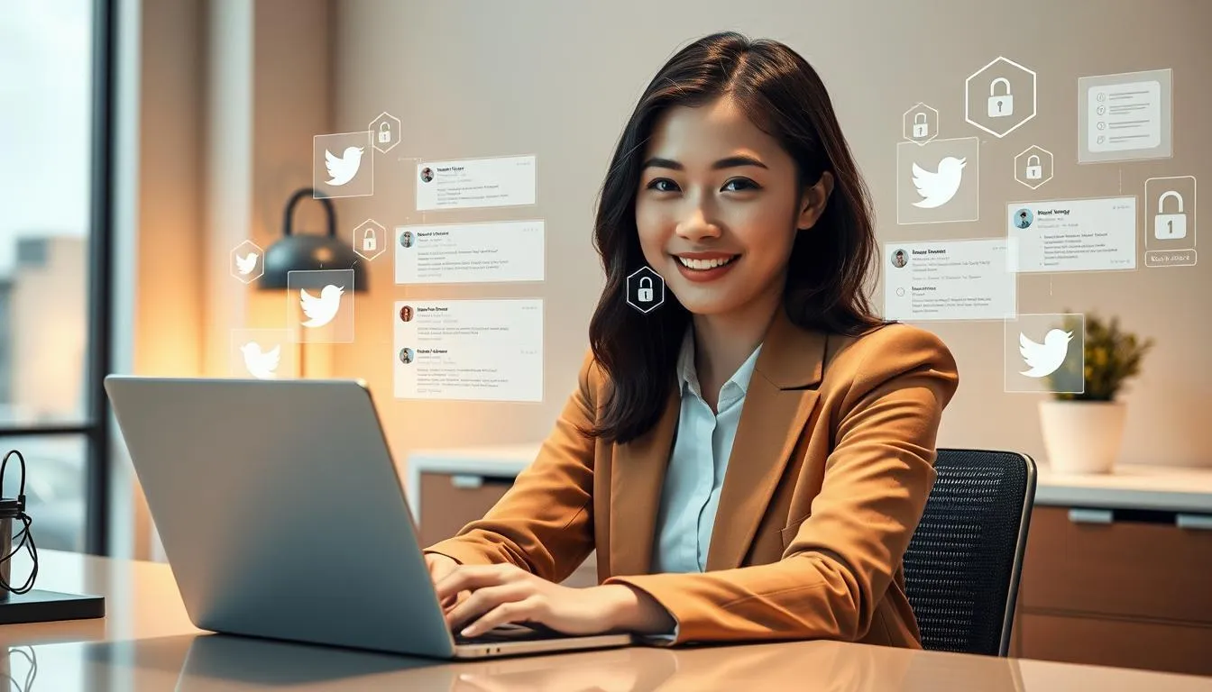 Tips Keamanan untuk Multiple Akun Twitter (c) Ilustrasi AI