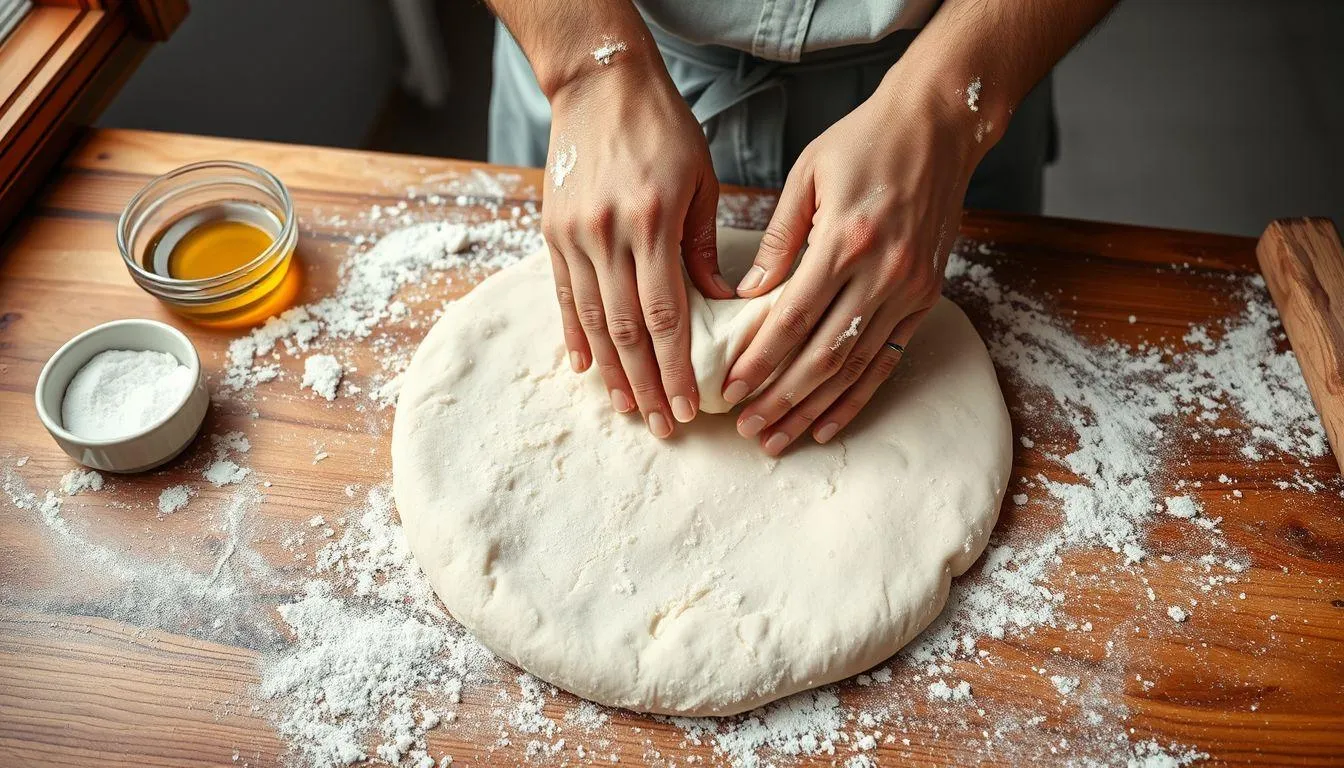 Tips Penting agar Adonan Pizza Rumahan Sempurna (c) Ilustrasi AI