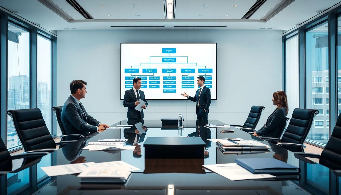 Fungsi dan Manfaat Struktur Organisasi (c) Ilustrasi AI