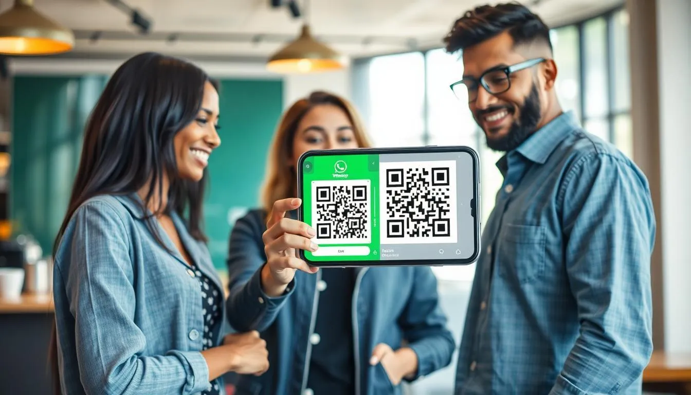 Pengertian Barcode WhatsApp (c) Ilustrasi AI