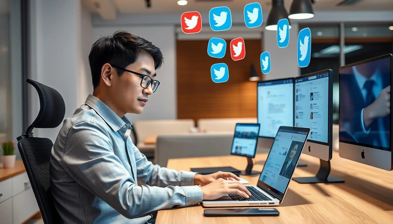 Tips Membuat Bio Twitter yang Menarik (c) Ilustrasi AI