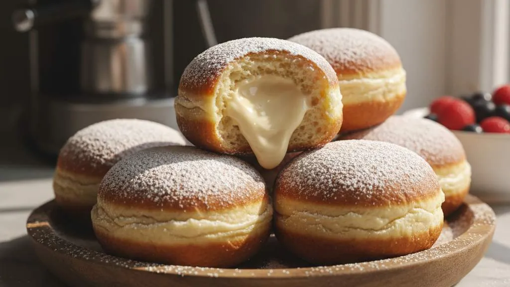 Pengertian dan Asal Usul Bomboloni (c) Ilustrasi AI