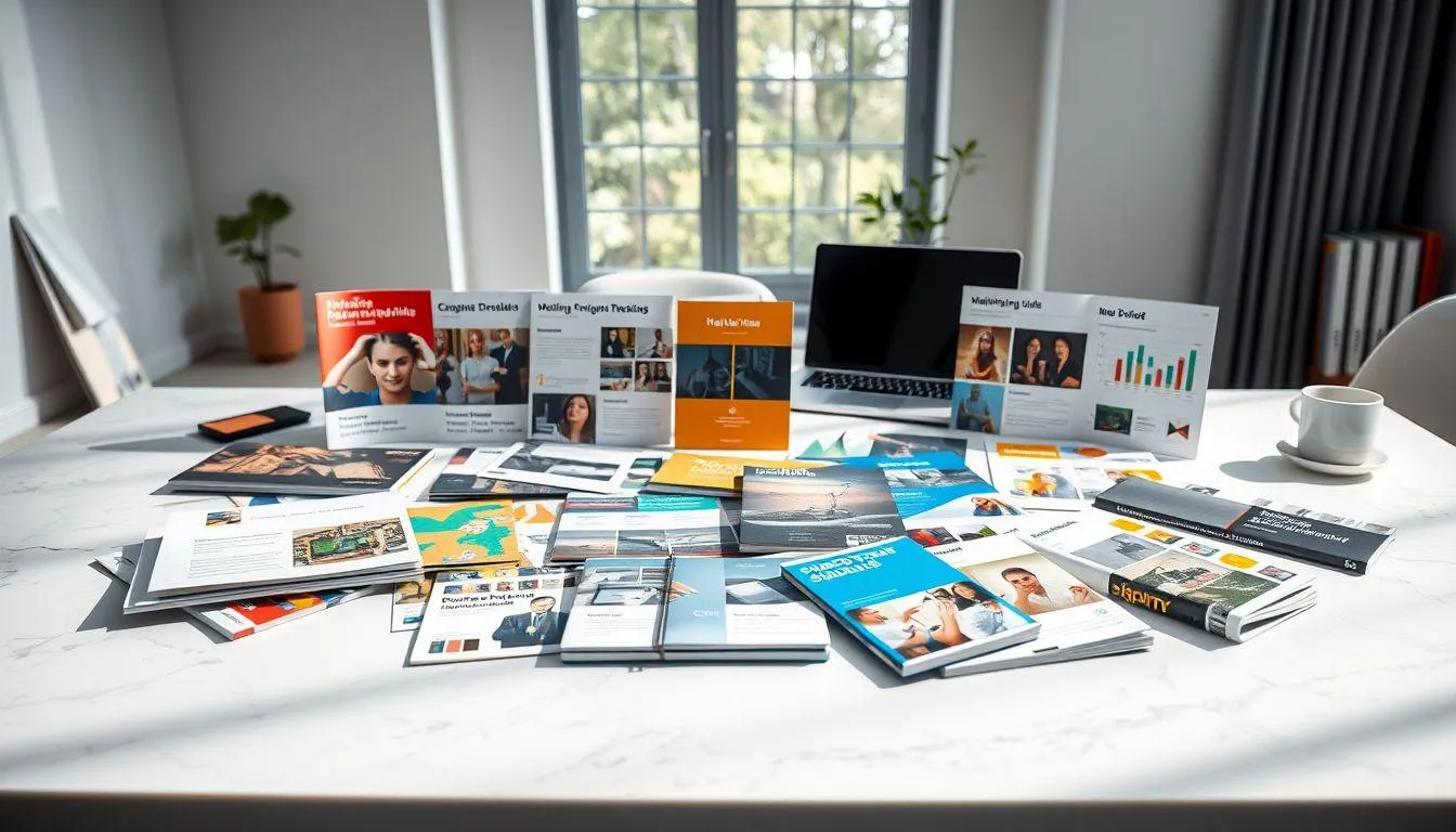 Jenis-Jenis Buklet dan Fungsinya (c) Ilustrasi AI