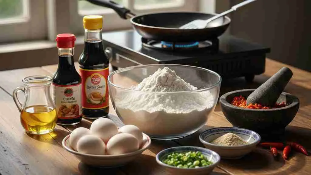 Bahan-Bahan Utama untuk Membuat Cidog (c) Ilustrasi AI