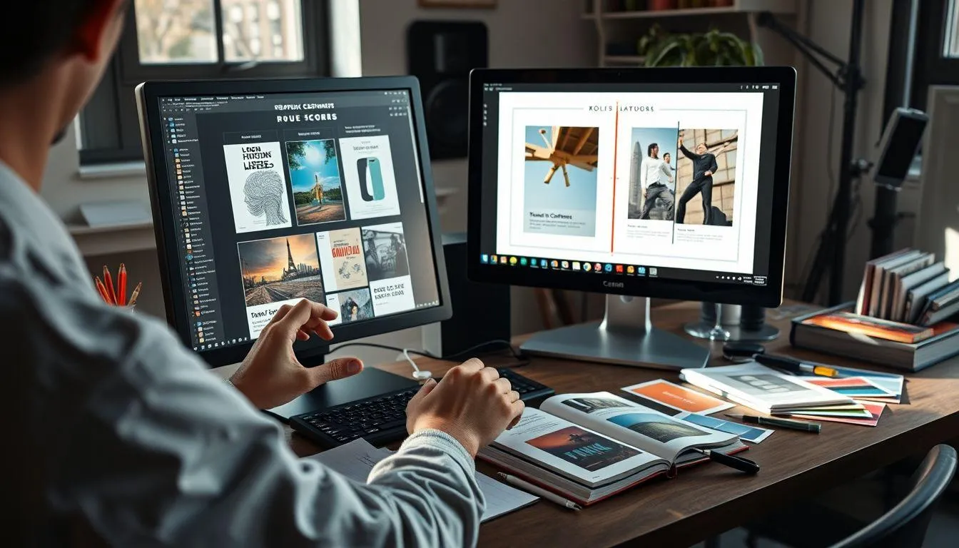 Tips Optimasi Visual dan Komposisi (c) Ilustrasi AI