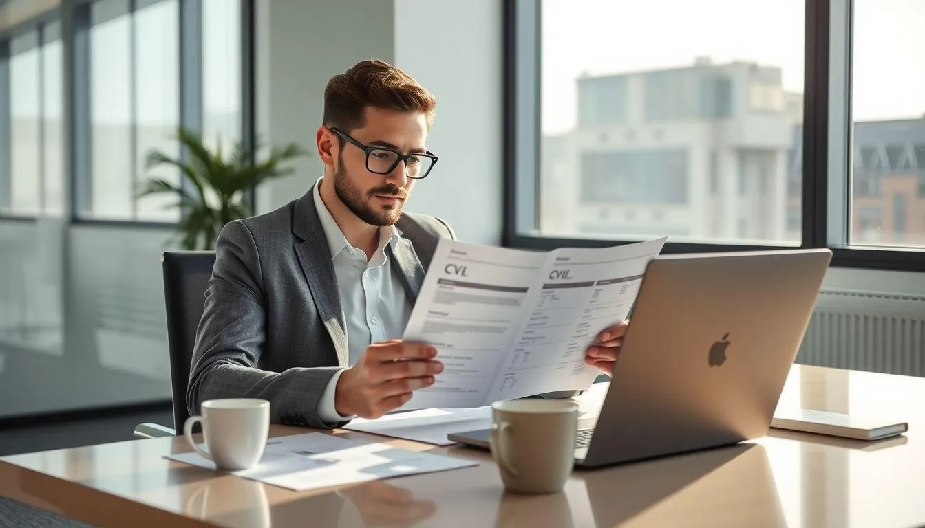 Komponen Penting dalam CV Lamaran Kerja (c) Ilustrasi AI