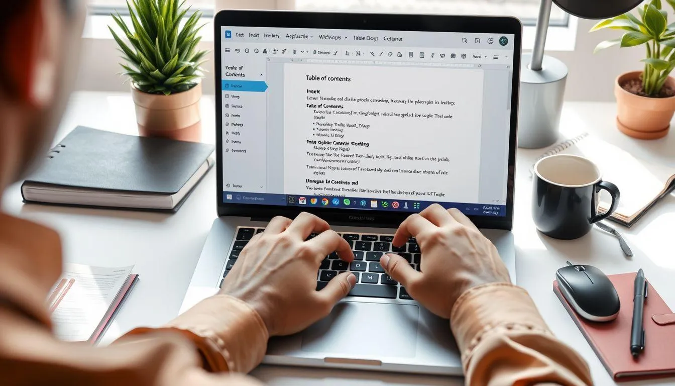 2. Cara Membuat Daftar Isi Otomatis di Google Docs (c) Ilustrasi AI