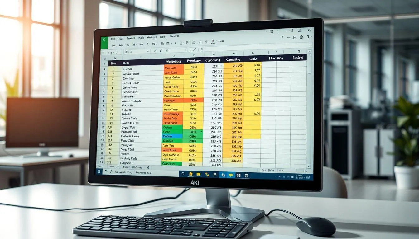 Pengertian dan Konsep Dasar Dropdown List Berwarna (c) Ilustrasi AI
