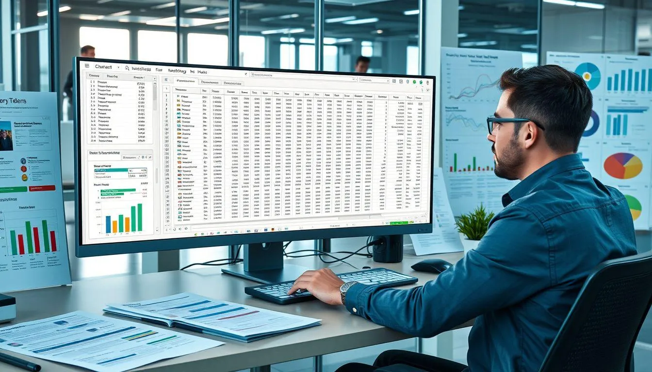 Persiapan Data dan Struktur Tabel (c) Ilustrasi AI