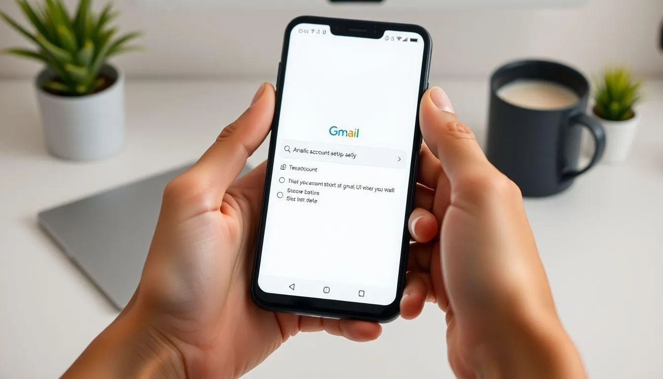 Cara Membuat Email Baru di HP Android Menggunakan Gmail (credit:Image by AI)