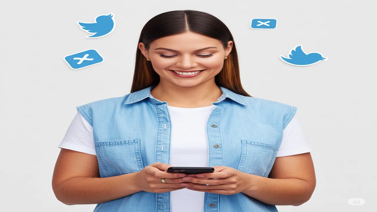 Pengertian Emoticon Twitter (c) Ilustrasi AI