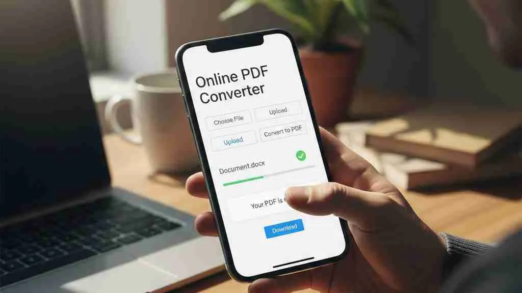 Menggunakan Layanan Online Converter (c) Ilustrasi AI
