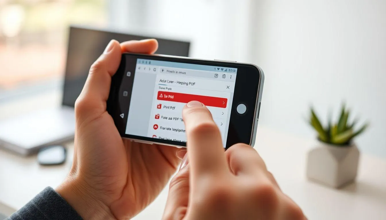 Cara Membuat PDF Menggunakan Browser Web (c) Ilustrasi AI