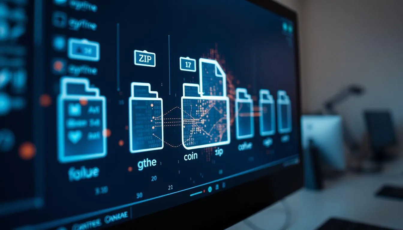 Pengertian dan Konsep Dasar File ZIP (c) Ilustrasi AI