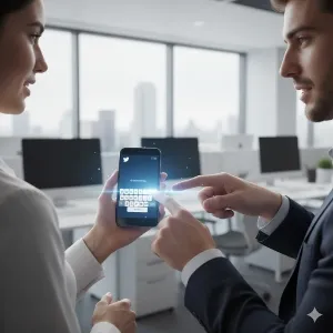 Membuat Font Unik dengan Aplikasi Keyboard (c) Ilustrasi AI