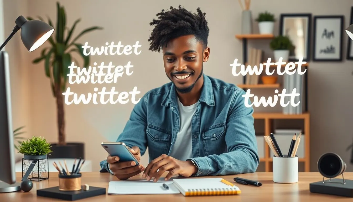 Pengertian Font Unik di Twitter (c) Ilustrasi AI