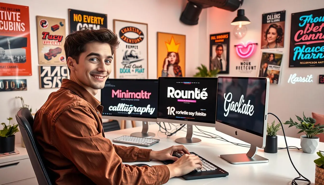 Tren Font Unik Terbaru di Twitter (c) Ilustrasi AI