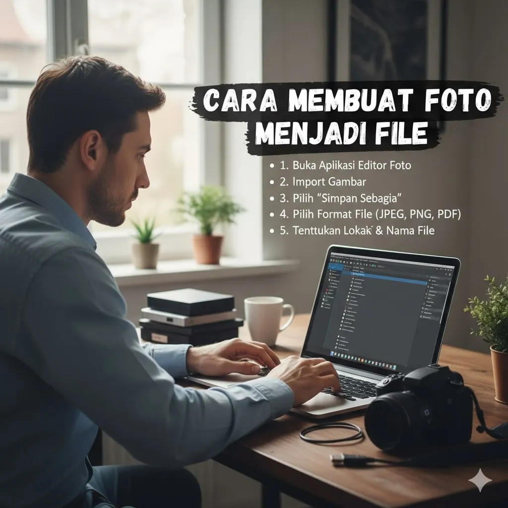 Cara Konversi Menggunakan Smartphone (c) Ilustrasi AI