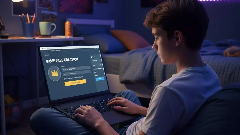 Mengatur Harga dan Monetisasi Gamepass (c) Ilustrasi AI