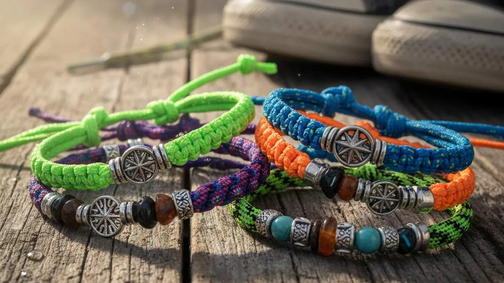 Pengertian dan Manfaat Membuat Gelang dari Tali Sepatu (c) Ilustrasi AI