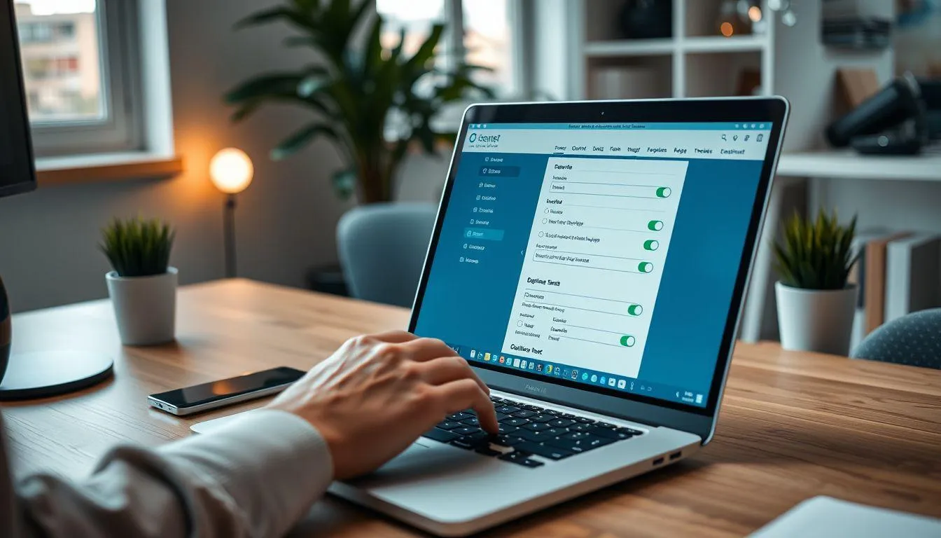 Pengaturan Lanjutan dan Kustomisasi (c) Ilustrasi AI