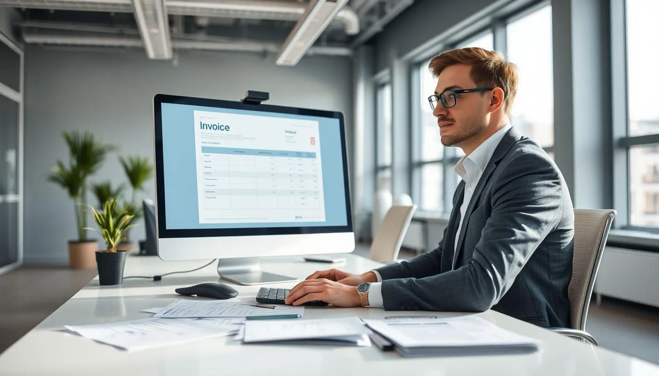 Langkah-Langkah Membuat Invoice Tagihan (c) Ilustrasi AI