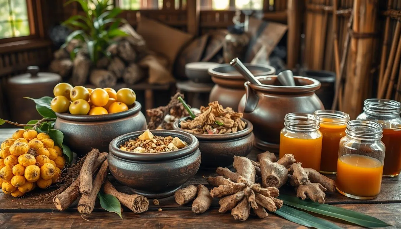 Resep Jamu Manjakani dengan Campuran Herbal (c) Ilustrasi AI