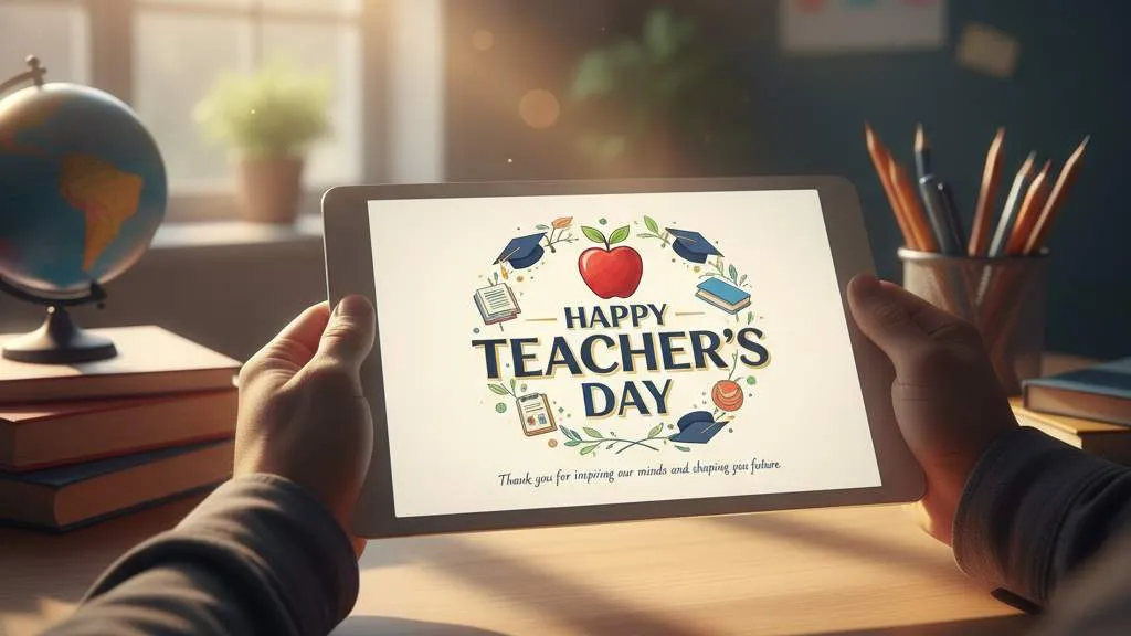 Cara Membuat Kartu Ucapan Digital (c) Ilustrasi AI